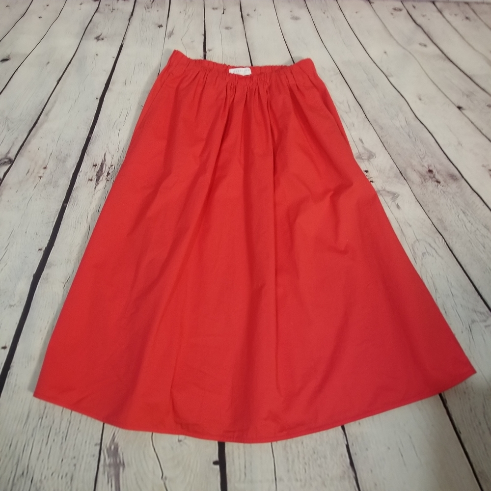 Everlane Boho Flowy Cotton A-line Skirt size sm - Picture 1 of 8